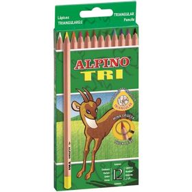 Alpino Trı 12 Renk Kuru Boya