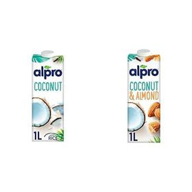 Alpro 1 lt Hindistan Cevizi + 1 lt Hindistan Cevizi Badem İçecek