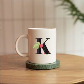 Alpşan Ticaret K Harfi Baskılı Kupa