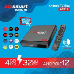 Alpsmart AS514 32 GB 4K Android TV Box