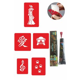 Alsepeteavm Uzakdoğu Desenleri Hint Kınası ile Geçici Dövme Seti