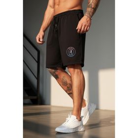 Altamira Erkek Siyah Oversize Şort