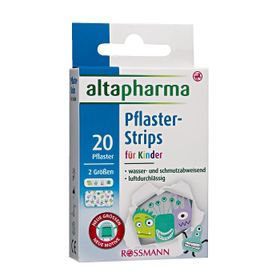 Altapharma 2 Farklı Büyüklükte Hassas 20 Adet Şerit Yara Bandı