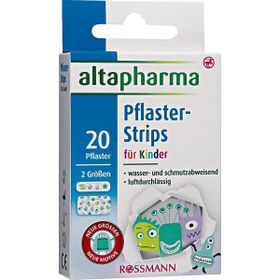 Altapharma 2 Farklı Büyüklükte Hassas 20 Adet Şerit Yara Bandı