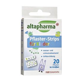 Altapharma 2 Farklı Büyüklükte Hassas 20 Adet Şerit Yara Bandı