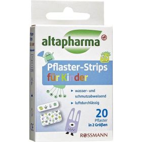 Altapharma 2 Farklı Büyüklükte Hassas 20 Adet Şerit Yara Bandı