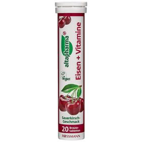 Altapharma Demir Vitamin Vişne Aromalı 20 Efervesan Tablet