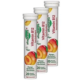 Altapharma Vitamin B12 Mango Kayısı Aromalı 20 Efervesan Tablet