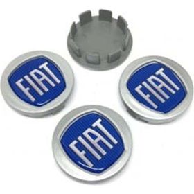 Altaş Gri Mavi 4'lü 42 mm Fiat Orijinal Tip Geçme Jant Göbeği