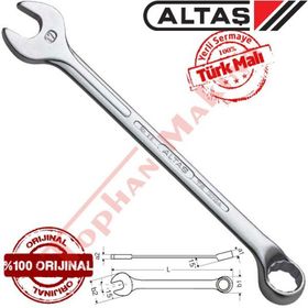 Altaş Uzun Tip 25 mm Kombine Anahtar