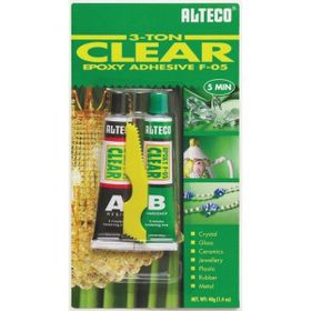 Alteco F05-40G 12 Adet 40 gr Şeffaf Sıvı Epoksi Yapıştırıcı