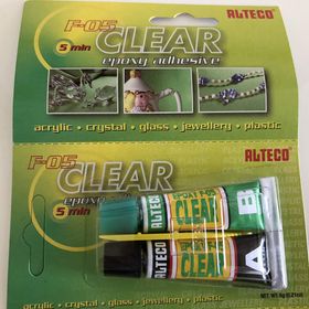 Alteco F05-6G-SET 6x6 gr Şeffaf Epoksi Yapıştırıcı