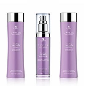 Alterna Caviar Smoothing Anti-Frizz 1 %100 3'lü Saç Bakım Seti