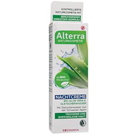 Alterra Aloe Vera İçerikli 50 ml Gece Kremi