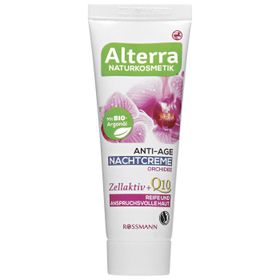 Alterra Organik Argan Yağlı ve Orkide Özlü 50 ml Yaşlanma Karşıtı Gece Kremi