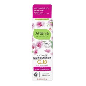 Alterra Organik Argan Yağlı ve Orkide Özlü 50 ml Yaşlanma Karşıtı Gece Kremi