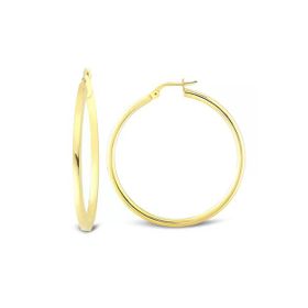 Altın 40 mm Halka Küpe
