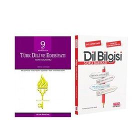 Altın Anahtar 9. Sınıf Türk Dili ve Edebiyatı Konu ve Akm Dil Bilgisi Soru Bankası Seti 2 Kitap