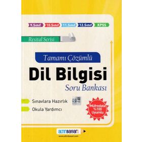 Altın Başarı Yayınları Dil Bilgisi Tamamı Çözümlü Soru Bankası