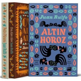 Altın Horoz - Ova Alev Alev - Pedro Parama - 3 Kitap - Juan Rulfo