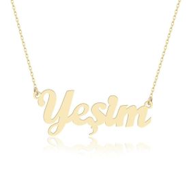 Altın İsim Kolye