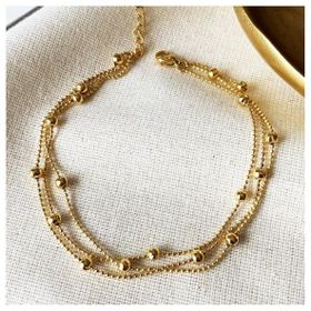 Altın KaplamaDorika Zincir Choker Kadın Halhal