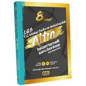 Altın Karma 2022 8. Sınıf LGS T.C. İnkılap Tarihi ve Atatürkçülük Soru Bankası