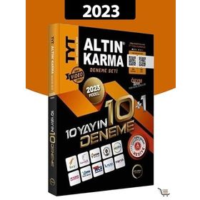 Altin Karma 2023 Yks Tyt 10+1 Video Çözümlü Deneme Seti