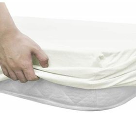 Altın Karma Pamuklu Oyun Parkı Yatağı İçin Fitted Alezi