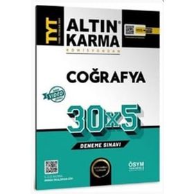Altın Karma TYT Coğrafya 30x5 Deneme