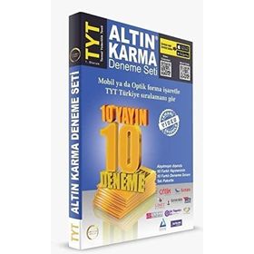 Altın Karma TYT Deneme Seti 10 Farklı Yayın 10 Farklı Deneme Yeni