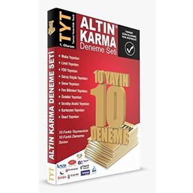 Altın Karma TYT Deneme Seti 10 Farklı Yayın 10 Farklı Deneme