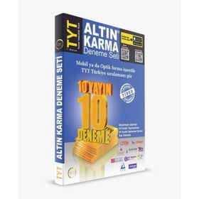 Altın Karma TYT Deneme Seti 10 Farklı Yayın 10 Farklı Deneme
