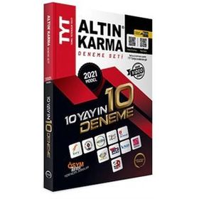 Altın Karma TYT Deneme Seti 10 Farklı Yayın 10 Farklı Deneme