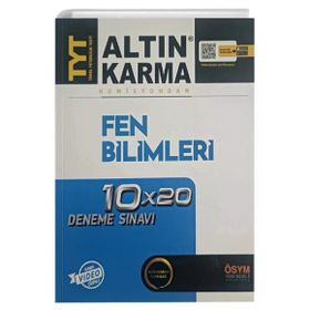 Altın Karma - TYT Fen Bilimleri Branş 10x20 Deneme