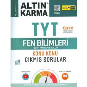 Altin Karma Tyt Fen Bilimleri Konu Konu Çikmis Sorular