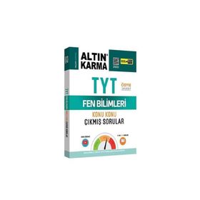 Altin Karma Tyt Fen Bilimleri Konu Konu Çikmis Sorular