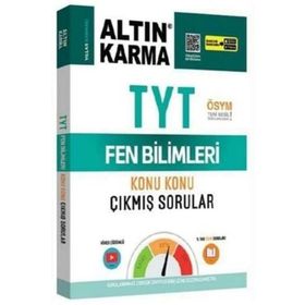 Altin Karma Tyt Fen Bilimleri Konu Konu Çikmis Sorular