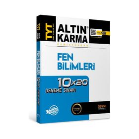 Altın Karma TYT Komisyondan Fen Bilimleri 5x20 Deneme Sınavı