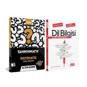 Altın Karma Tyt Matematik Ve Akm Dil Bilgisi Soru Bankası Kitabı Seti 2 Kitap