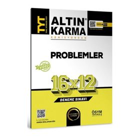 Altın Karma TYT Problemler 16x12 Deneme
