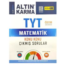 Altın Karma - TYT Problemler ve TYT Matematik Konu Konu Çıkmış Sorular 2 Kitap Set