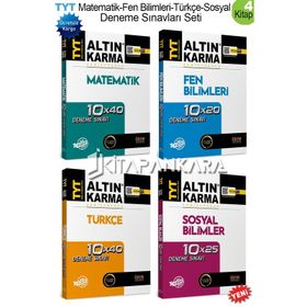 Altın Karma - TYT Problemler ve TYT Matematik Konu Konu Çıkmış Sorular 2 Kitap Set