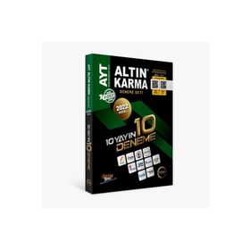 Altın Karma Yayınları 2022 Tyt Ayt 10 Farklı Yayın 10 Deneme Seti