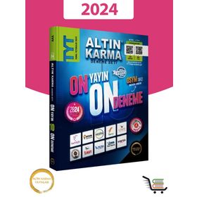 Altın Karma Yayınları 2024 TYT 10'lu Deneme