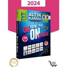 Altın Karma Yayınları 2024 TYT 10'lu Deneme