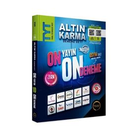 Altın Karma Yayınları 2024 TYT 10'lu Deneme