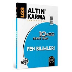 Altın Karma Yayınları 8. Sınıf LGS Fen Bilimleri 10x20 Deneme