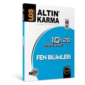 Altın Karma Yayınları 8. Sınıf LGS Fen Bilimleri 10x20 Deneme