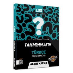 Altın Karma Yayınları 8. Sınıf LGS Türkçe Tahminmatik Soru Bankası